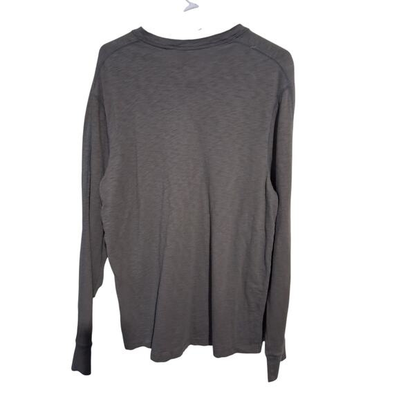 Converse One Star Mens size Large Grungecore Henley Tee Alternative Slub Cotton - Picture 9 of 10